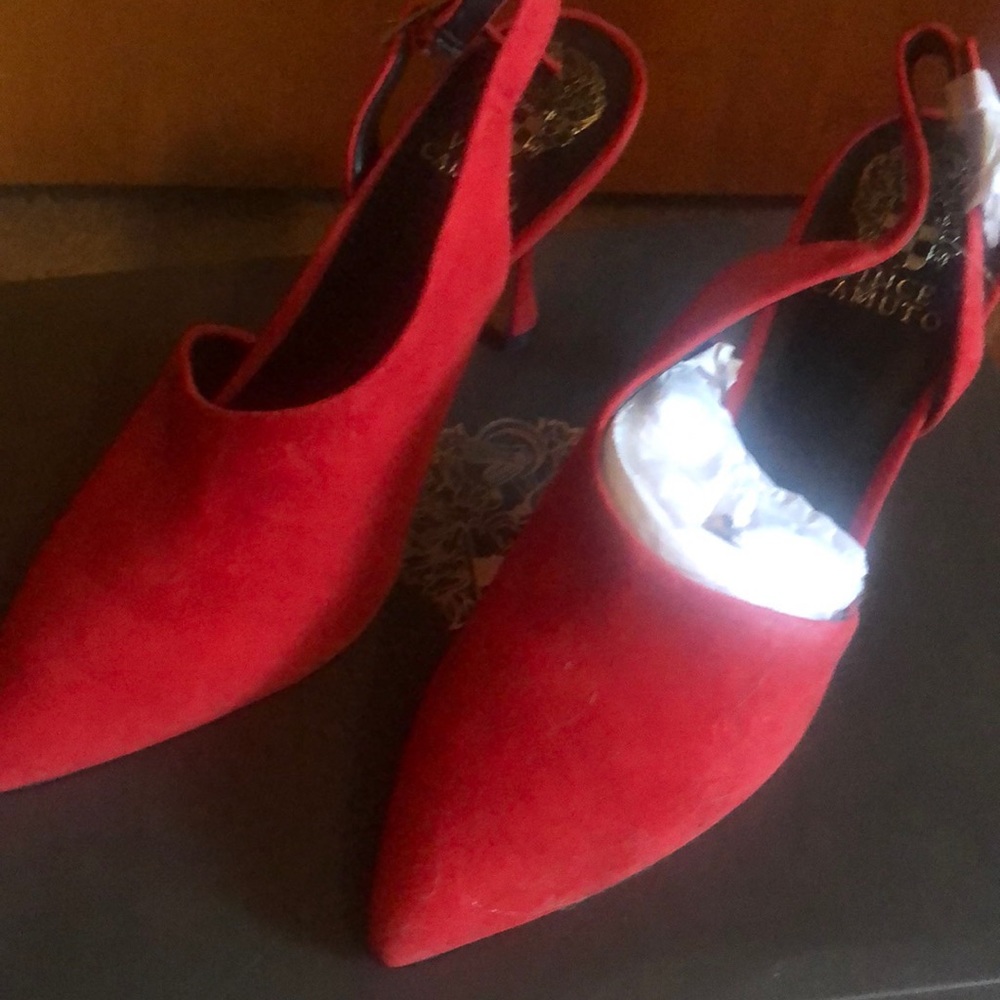Red high heels